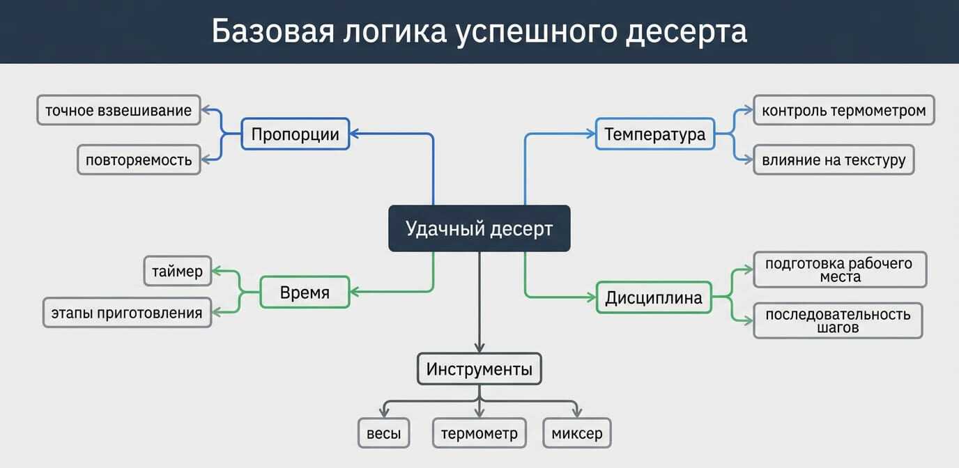 базовая логика десерта